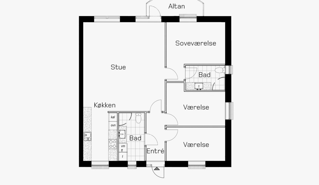 1006 Alrø-Aarøvænget plan 110 m2